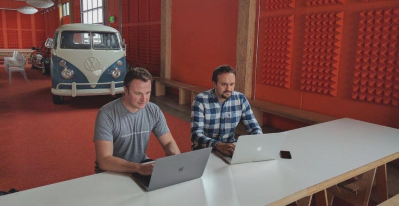 Financial analysis workspace with research documentation